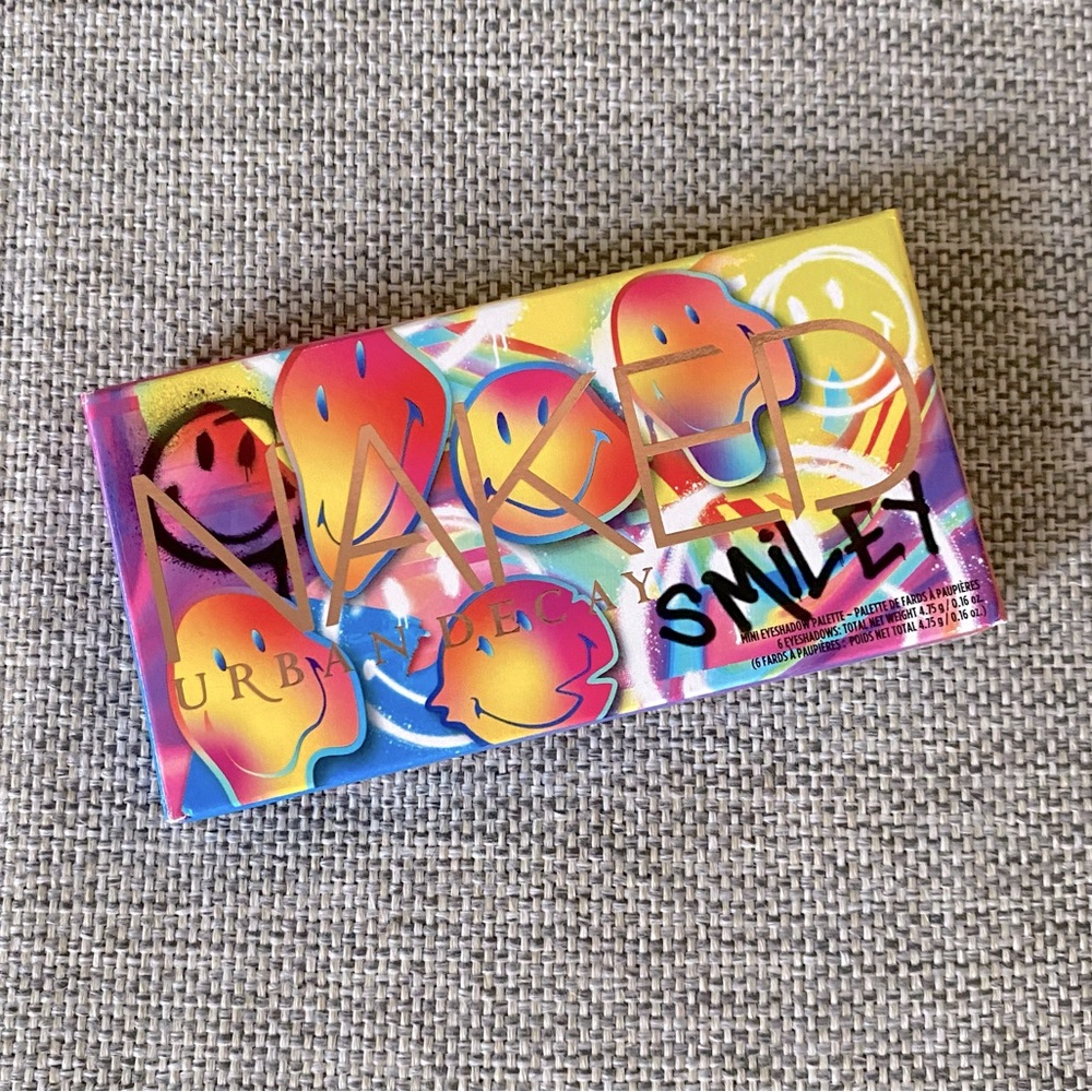 Urban Decay x SMILEY Naked Mini Eyeshadow Palette in Naked Chill 👩🏼‍🎤